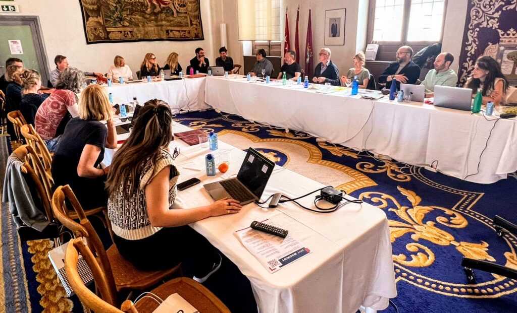 Photo de la réunion des membres de la fédération européenne de films commerciaux, Madrid mai 2022